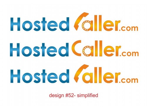Design by B.Zh for Contest: hostedcaller.com logo design