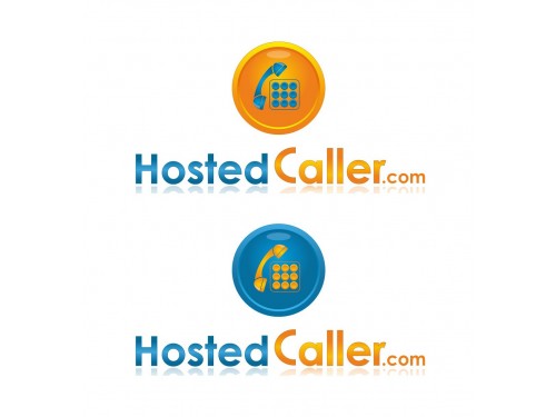 Design by B.Zh for Contest: hostedcaller.com logo design