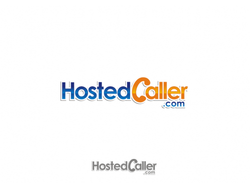 hostedcaller.com logo design