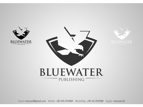 Design for Contest: Bluewater Publishing Logo Design