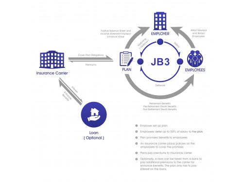 Financial Plan Process Infographic