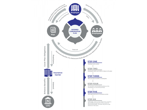 Financial Plan Process Infographic