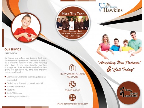 Design for Contest: Front & Back Pamphlet/Brochure
