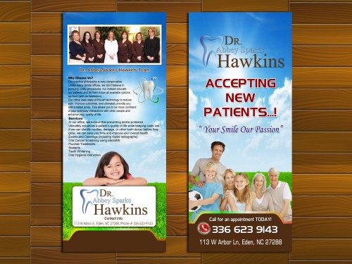 Design for Contest: Front & Back Pamphlet/Brochure