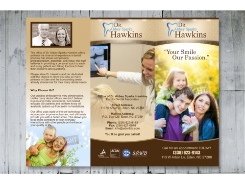 Design for Contest: Front & Back Pamphlet/Brochure
