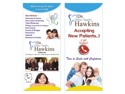 Design for Contest: Front & Back Pamphlet/Brochure