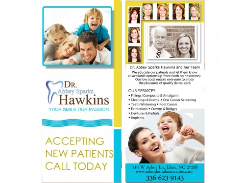 Design for Contest: Front & Back Pamphlet/Brochure