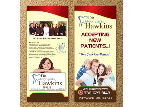 Design for Contest: Front & Back Pamphlet/Brochure