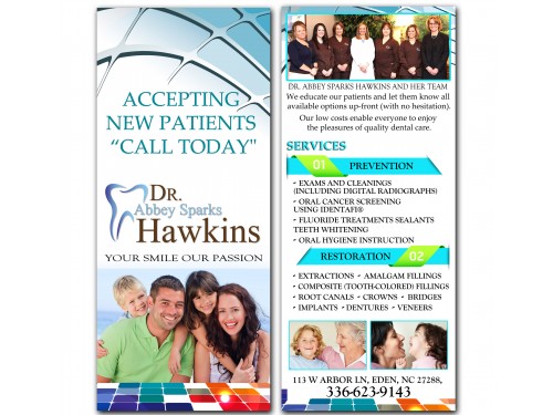 Design for Contest: Front & Back Pamphlet/Brochure