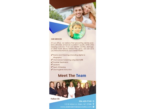 Design for Contest: Front & Back Pamphlet/Brochure