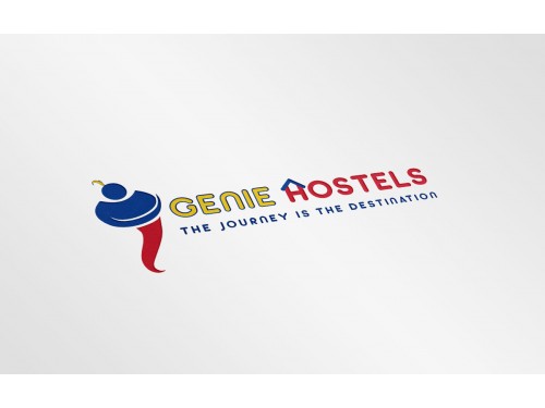 Design for Contest: Attractive vibrant hostel logo.