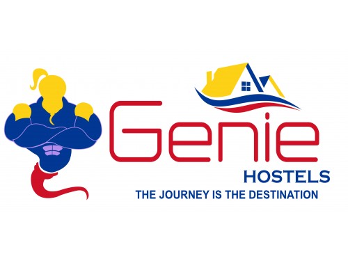 Design for Contest: Attractive vibrant hostel logo.
