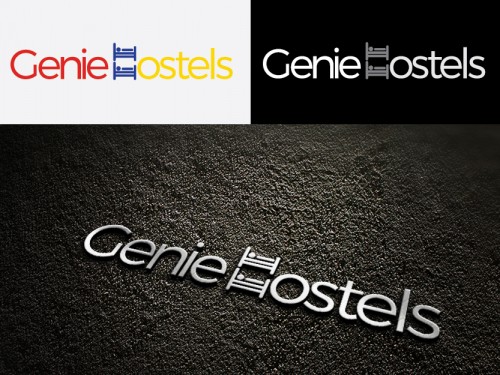 Design for Contest: Attractive vibrant hostel logo.