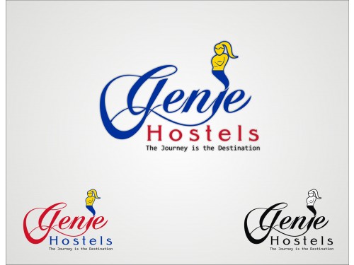 Design by greendart for Contest:  Attractive vibrant hostel logo.