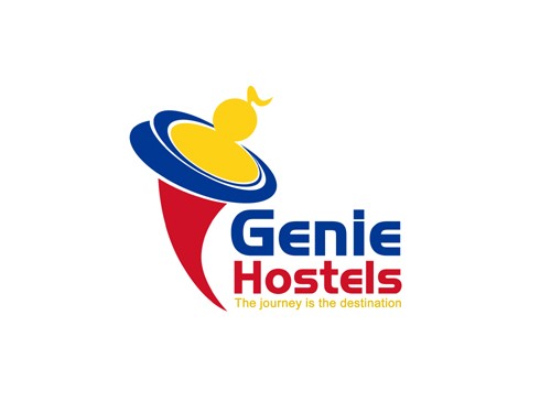 Design for Contest: Attractive vibrant hostel logo.