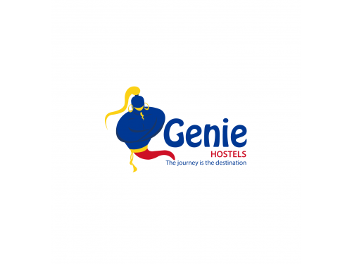 Design for Contest: Attractive vibrant hostel logo.