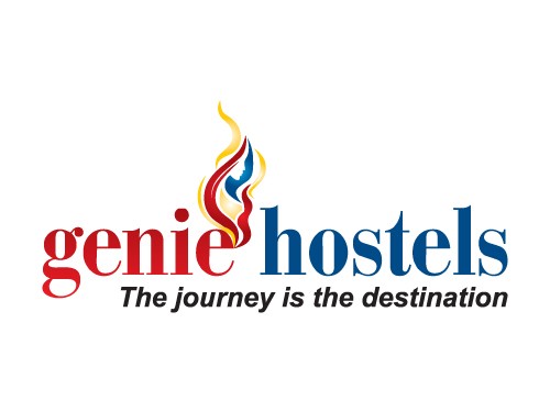 Design for Contest: Attractive vibrant hostel logo.