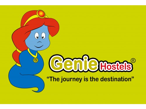 Design for Contest: Attractive vibrant hostel logo.