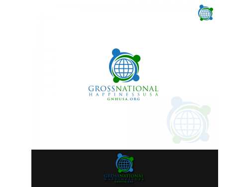 Design for Contest: Gross National Happiness USA - logo for non-profit