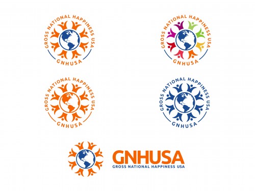 Gross National Happiness USA - logo for non-profit