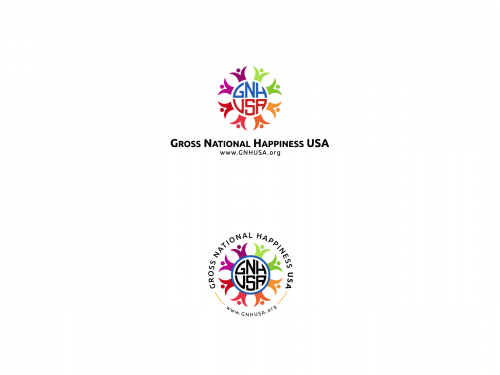 Gross National Happiness USA - logo for non-profit