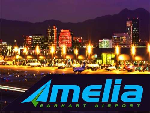 Amelia Earhart Airport - Logo design