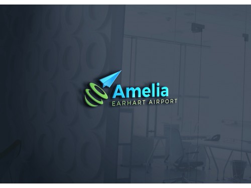 Amelia Earhart Airport - Logo design