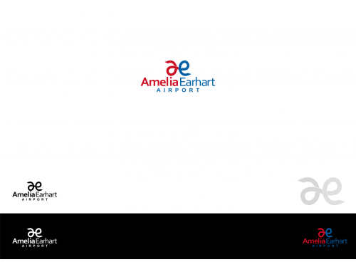 Amelia Earhart Airport - Logo design