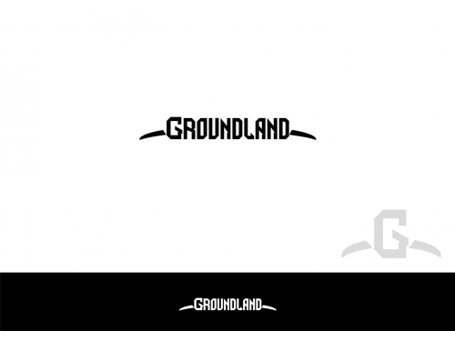 Logo for upcoming DJ / Producer / Videographer GROUNDLAND