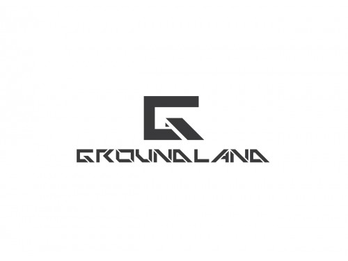 Logo for upcoming DJ / Producer / Videographer GROUNDLAND