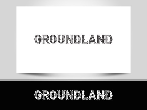 Logo for upcoming DJ / Producer / Videographer GROUNDLAND