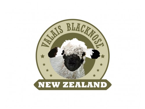 Logo/branding for super cute New Zealand Valais Blacknose Sheep & lambs - agricultural company