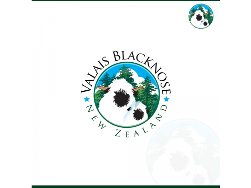 Logo/branding for super cute New Zealand Valais Blacknose Sheep & lambs - agricultural company