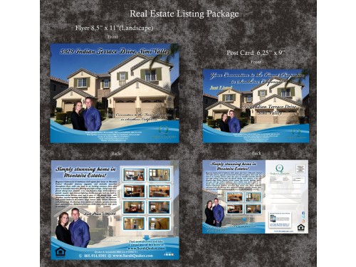 Listing flyer and brochure