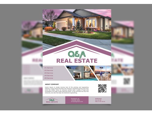 Listing flyer and brochure