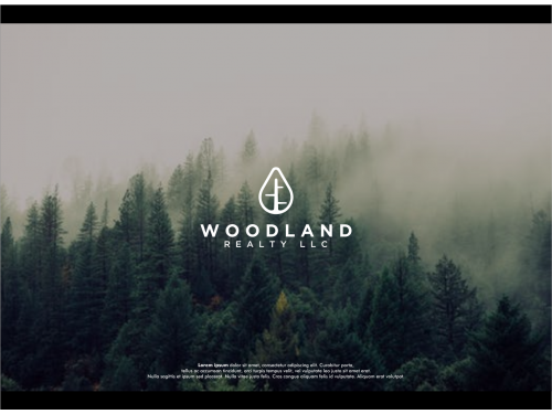Design for Contest: Woodland Realty LLC