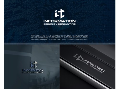 Design by GrafiksCompany for Contest: Create an logo for my company,  Called "Information Security Consulting"
