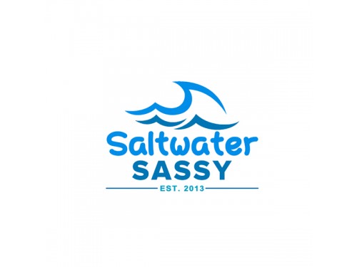 Design for Contest: SASSY BEACH WAVE & FISHING HOOK & TEE