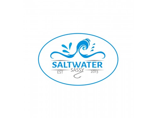 Design for Contest: SASSY BEACH WAVE & FISHING HOOK & TEE
