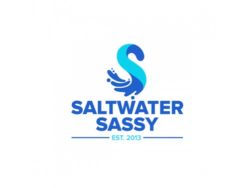 Design for Contest: SASSY BEACH WAVE & FISHING HOOK & TEE