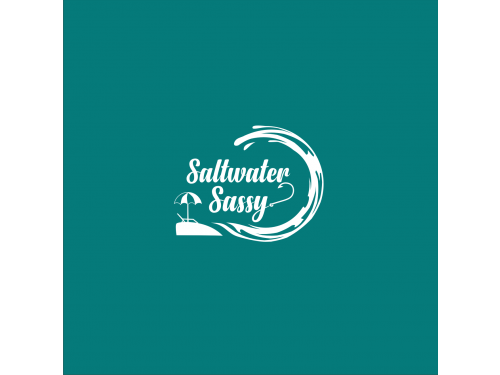 Design for Contest: SASSY BEACH WAVE & FISHING HOOK & TEE