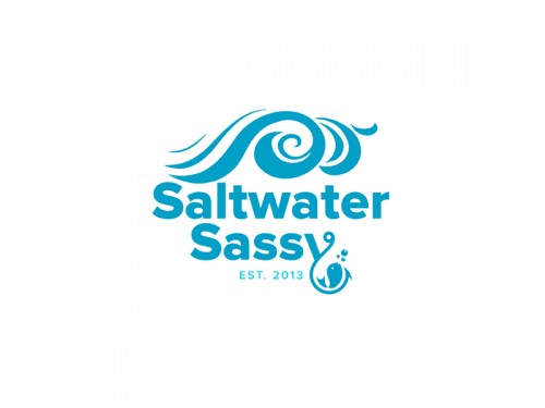 Design for Contest: SASSY BEACH WAVE & FISHING HOOK & TEE
