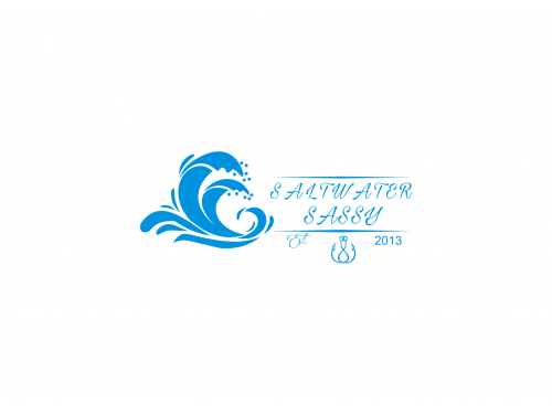 Design for Contest: SASSY BEACH WAVE & FISHING HOOK & TEE