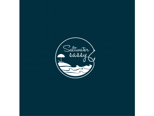 Design for Contest: SASSY BEACH WAVE & FISHING HOOK & TEE
