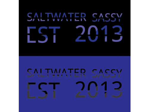 Design for Contest: SASSY BEACH WAVE & FISHING HOOK & TEE