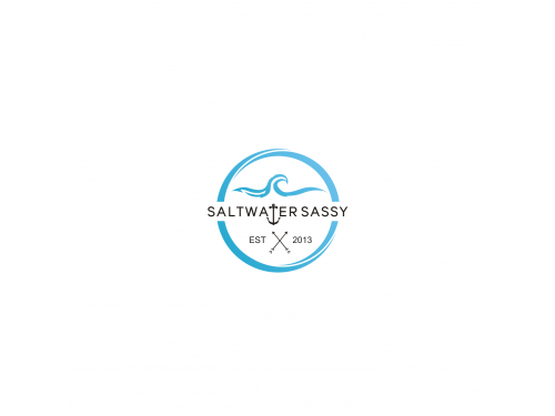 Design for Contest: SASSY BEACH WAVE & FISHING HOOK & TEE