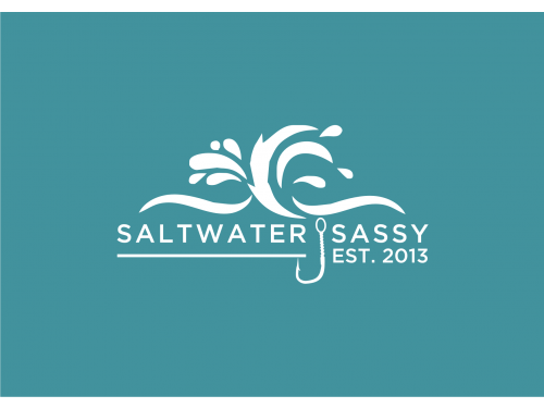 Design for Contest: SASSY BEACH WAVE & FISHING HOOK & TEE