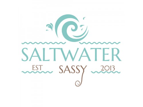 Design for Contest: SASSY BEACH WAVE & FISHING HOOK & TEE