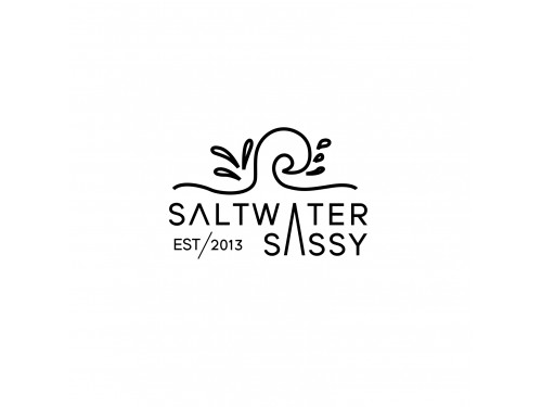 Design for Contest: SASSY BEACH WAVE & FISHING HOOK & TEE
