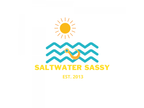 Design for Contest: SASSY BEACH WAVE & FISHING HOOK & TEE